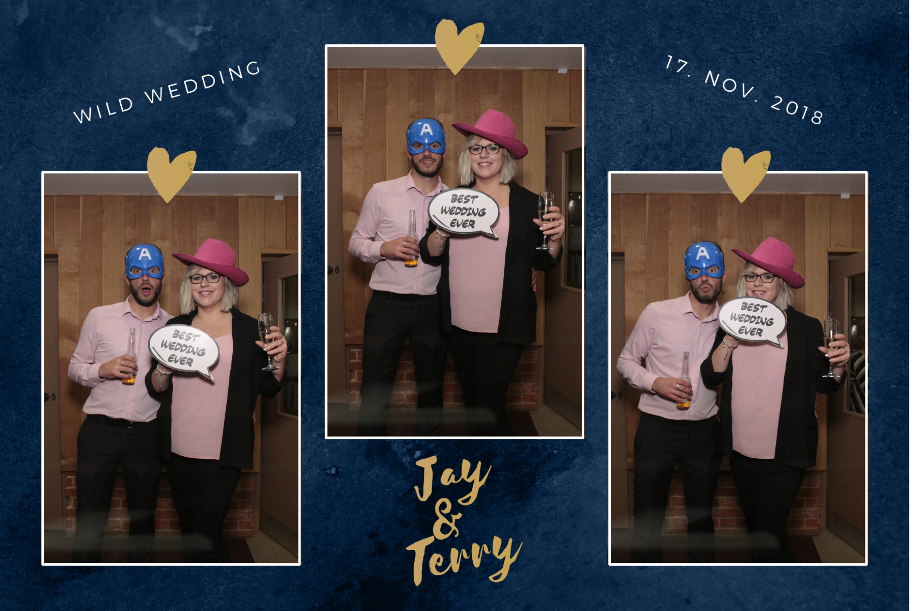 Terry's & Jays Wedding | View more photos from the event at gallery.myphotoboothexperience.co.uk/u/MyPhotoBoothExperienceLtd/Terrys-Jays-Wedding